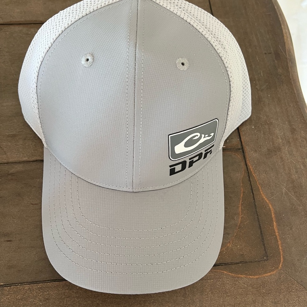 Gray Drake DPF Fishing Baseball Cap